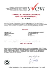 S-Cert Calcestruzzo 2019